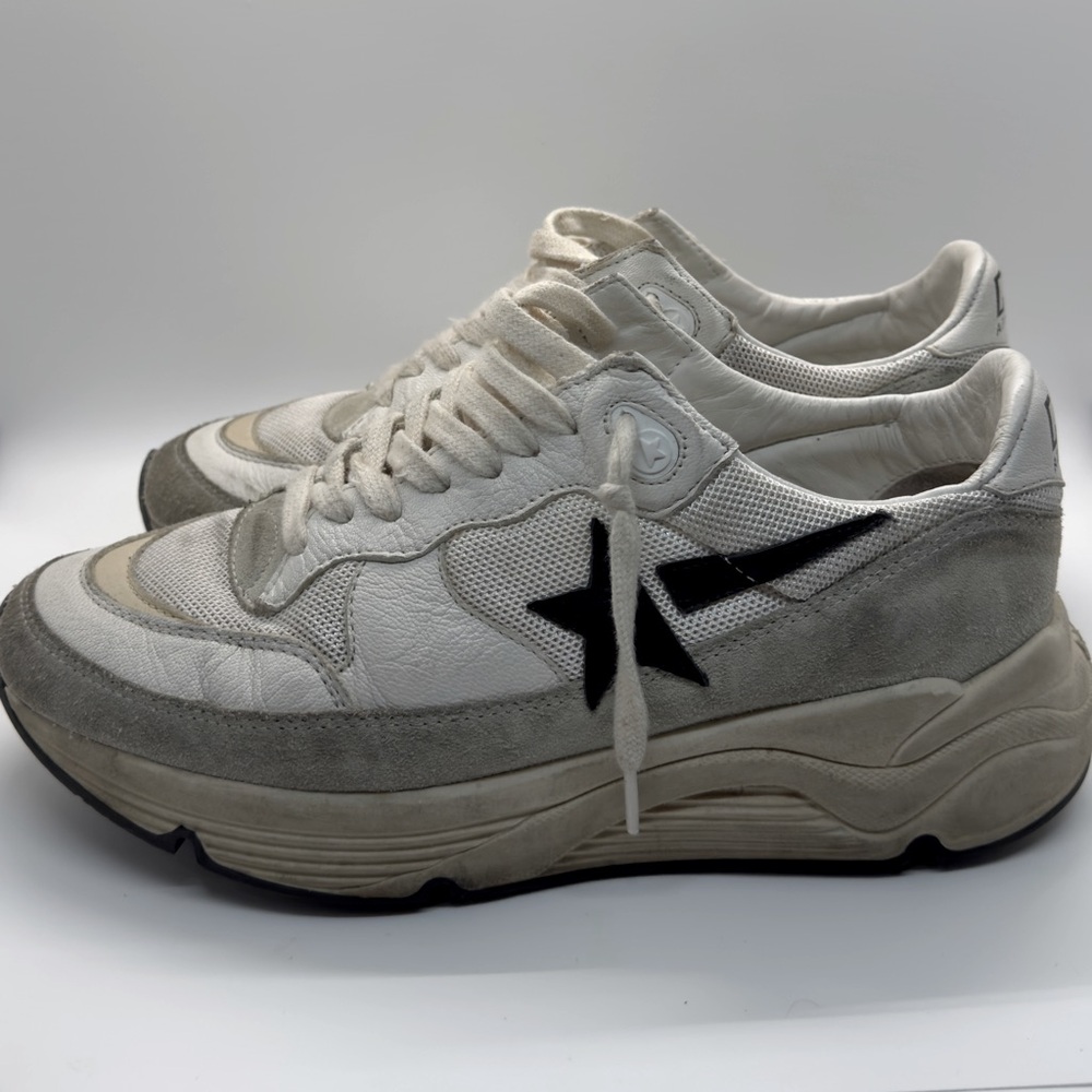Women's Golden Goose Running Sneakers - Napa Leather - Size 38